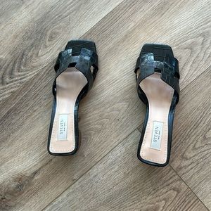 Slide sandal black